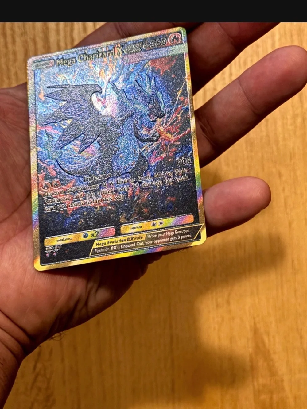Mega Charizard x EX customized card